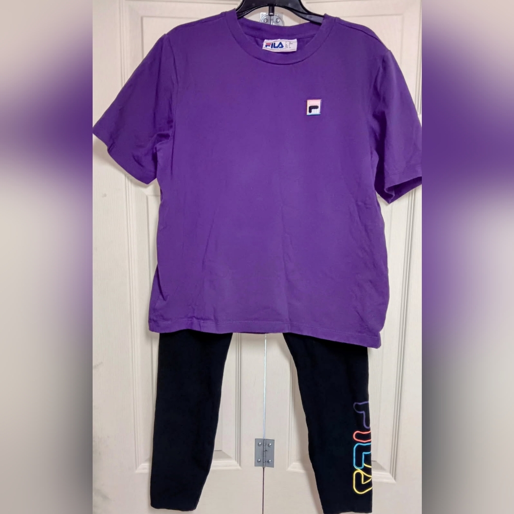 FILA Activewear Set~Women's Size Small (Top) & Medium (Pants)